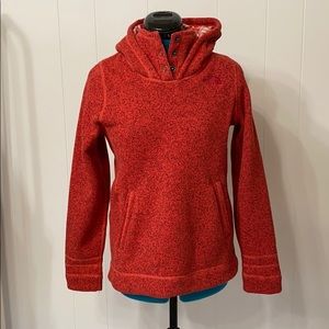 North face thick hoodie